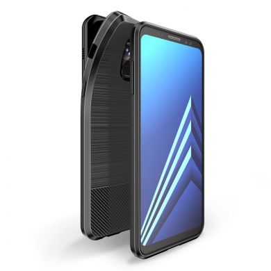 Силиконовый чехол DUX DUCIS Mojo Series для Samsung Galaxy A8 2018 (A530) - Black
