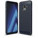 Защитный чехол UniCase Carbon для Samsung Galaxy A8+ 2018 (A730) - Dark Blue. Фото 1 из 7