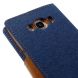 Чехол-книжка MERCURY Canvas Diary для Samsung Galaxy J5 2016 (J510) - Blue. Фото 5 из 10
