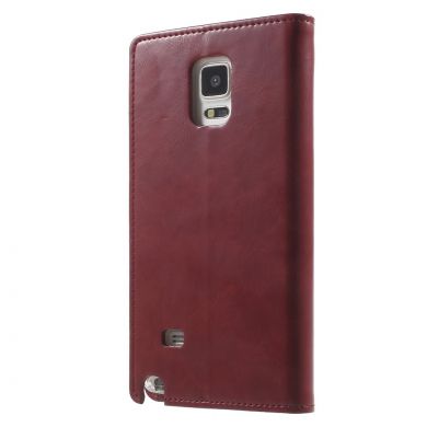 Чехол MERCURY Classic Flip для Samsung Galaxy Note 4 (N910) - Wine Red