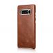 Кожаный чехол ICARER Glossy Cover для Samsung Galaxy Note 8 (N950) - Brown. Фото 4 из 14