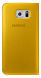 Чехол Flip Wallet PU для Samsung S6 Edge (G925) EF-WG925PBEGRU - Yellow. Фото 3 из 3
