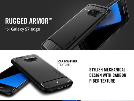 Защитная накладка SGP Rugged Armor для Samsung Galaxy S7 Edge (G935)