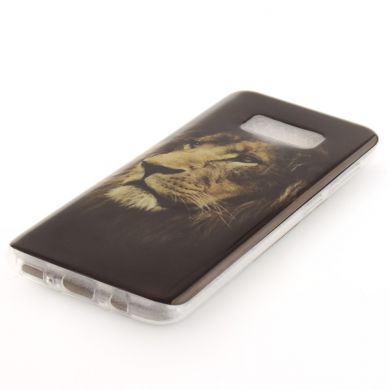 Силиконовый (TPU) чехол Deexe Life Style для Samsung Galaxy S8 (G950) - Fierce Lion