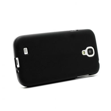 Силиконовая накладка Deexe Frosted Case для Samsung Galaxy S4 (i9500) - Black