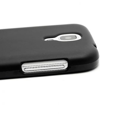 Силиконовая накладка Deexe Frosted Case для Samsung Galaxy S4 (i9500) - Black