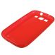 Силиконовая накладка Deexe S Line для Samsung Galaxy S3 (i9300) - Red. Фото 5 из 6