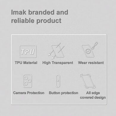 Силиконовый чехол IMAK UX-5 Series для Samsung Galaxy A14 (А145) - Transparent