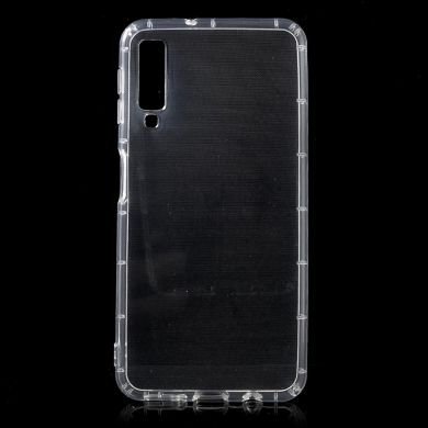 Силиконовый (TPU) чехол Deexe Clear Cover для Samsung Galaxy A7 2018 (A750) - Transparent
