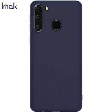Силиконовый (TPU) чехол IMAK UC-1 Series для Samsung Galaxy A21 (A215) - Dark Blue