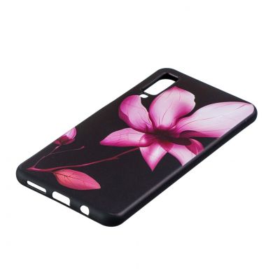 Силиконовый (TPU) чехол UniCase Color Style для Samsung Galaxy A7 2018 (A750) - Pink Flower