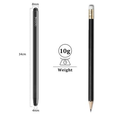 Стилус YESIDO ST01 2 in 1 Touch Screen Pen - Black