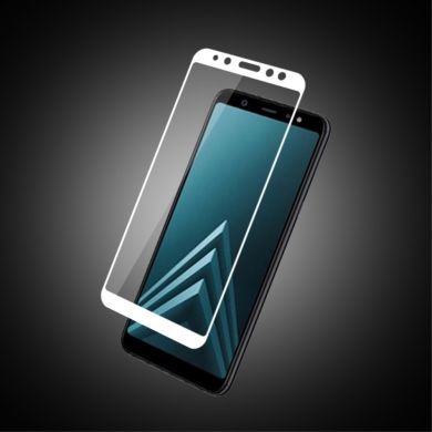 Защитное стекло AMORUS Full Glue Tempered Glass для Samsung Galaxy A6 2018 (A600) - White