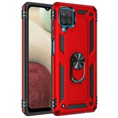 Захисний чохол Deexe Armor Case для Samsung Galaxy A12 (A125) / A12 Nacho (A127) - Red