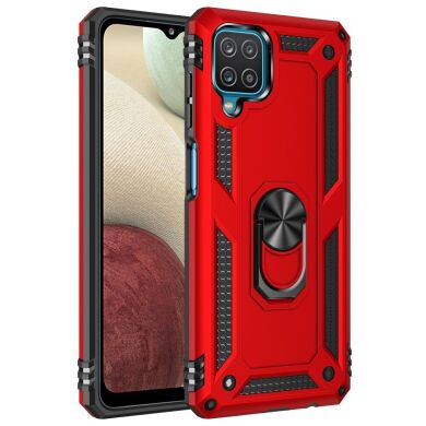 Защитный чехол Deexe Armor Case для Samsung Galaxy A12 (A125) / A12 Nacho (A127) - Red