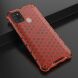 Защитный чехол Deexe Honeycomb Series для Samsung Galaxy A21s (A217) - Red. Фото 4 из 6