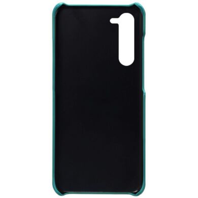 Защитный чехол Deexe Leather Back Cover для Samsung Galaxy S24 - Green