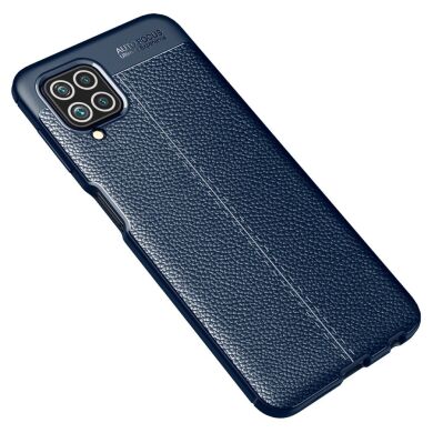Защитный чехол Deexe Leather Cover для Samsung Galaxy M32 (M325) - Blue