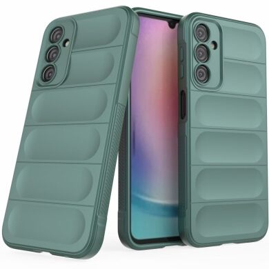 Защитный чехол Deexe Terra Case для Samsung Galaxy A24 (A245) - Green
