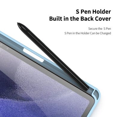 Защитный чехол DUX DUCIS TOBY Series для Samsung Galaxy Tab S7 FE / S7 Plus / S8 Plus (T730/736/800/806/970/975) - Baby Blue