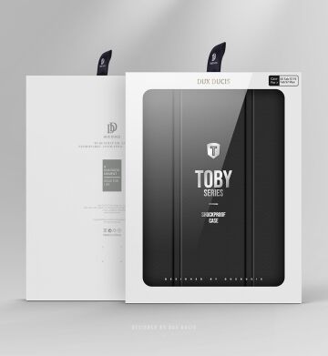 Защитный чехол DUX DUCIS TOBY Series для Samsung Galaxy Tab S7 FE / S7 Plus / S8 Plus (T730/736/800/806/970/975) - Black