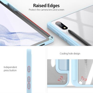 Защитный чехол DUX DUCIS TOBY Series для Samsung Galaxy Tab S9 Plus (X810/816) - Light Pink