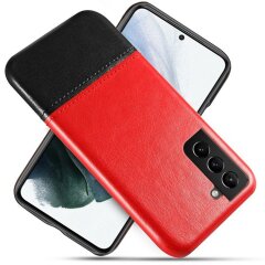 Защитный чехол KSQ Dual Color для Samsung Galaxy S21 FE (G990) - Red / Black
