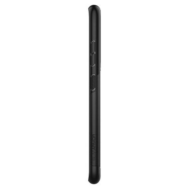 Захисний чохол Spigen (SGP) Slim Armor для Samsung Galaxy S21 Ultra (G998) - Black