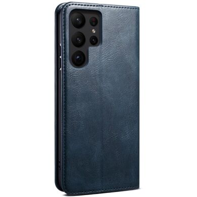 Защитный чехол UniCase Leather Wallet для Samsung Galaxy S24 Ultra - Blue