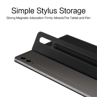 Защитный чехол UniCase Magnetic Stand для Samsung Galaxy Tab S9 FE Plus (X610/616) - Blue