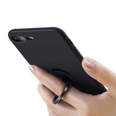 Кольцо-держатель для смартфона Deexe Ring Kickstand - Black