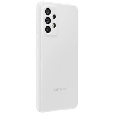 Защитный чехол Silicone Cover для Samsung Galaxy A73 (A736) EF-PA736TWEGRU - White