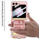 Защитный чехол GKK Strap Cover для Samsung Galaxy Flip 5 - Pink. Фото 5 из 8