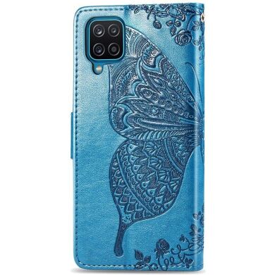 Чехол UniCase Butterfly Pattern для Samsung Galaxy M33 (M336) - Blue