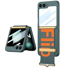 Захисний чохол GKK Strap Cover для Samsung Galaxy Flip 5 - Green