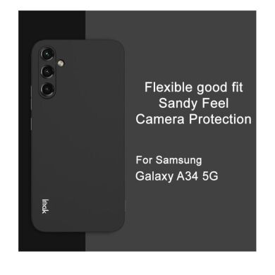 Силіконовий (TPU) чохол IMAK UC-3 Series для Samsung Galaxy A34 (A346) - Black
