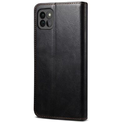 Защитный чехол UniCase Leather Wallet для Samsung Galaxy A22 5G (A226) - Black