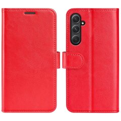 Чехол-книжка Deexe Wallet Style для Samsung Galaxy A55 (A556) - Red