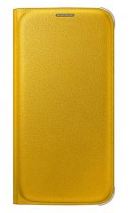 Чехол-книжка Flip Wallet PU для Samsung S6 (G920) EF-WG920PLEGRU - Yellow
