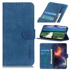 Чехол-книжка KHAZNEH Retro Wallet для Samsung Galaxy A13 5G (A136) / A04s (A047) - Blue