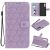 Чехол UniCase Leaf Wallet для Samsung Galaxy A7 2018 (A750) - Purple