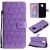 Чехол UniCase Leaf Wallet для Samsung Galaxy J6 2018 (J600) - Purple