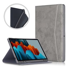 Чехол UniCase Pocket Book для Samsung Galaxy Tab S7 FE (T730/T736) - Grey