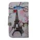 Deexe Cute Pattern! Чехол для Samsung Galaxy J2 (J200) - Eiffel Tower. Фото 3 из 5