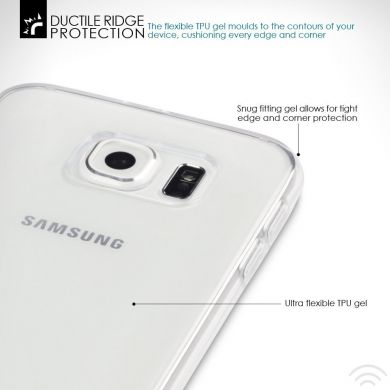 Deexe UltraSlim! Силиконовая накладка для Samsung Galaxy S6 (G920)