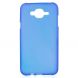 Силиконовая накладка Deexe Frosted Case для Samsung Galaxy J7 (J700) / J7 Neo (J701) - Blue. Фото 1 из 5