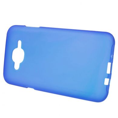 Силиконовая накладка Deexe Frosted Case для Samsung Galaxy J7 (J700) / J7 Neo (J701) - Blue