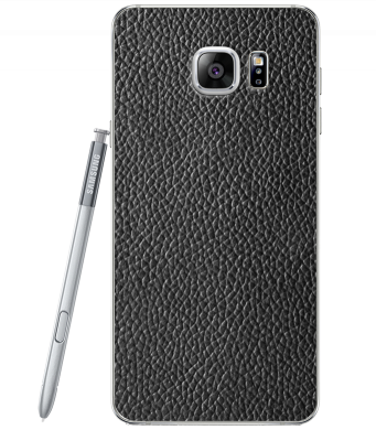 Кожаная наклейка Glueskin для Samsung Galaxy Note 5 - Classic Black