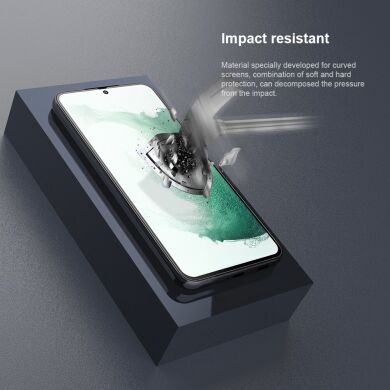 Комплект защитных пленок (2 шт) NILLKIN Impact Resistant Curved Film для Samsung Galaxy S22 - Black