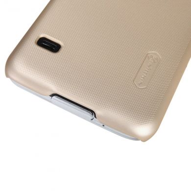Накладка Nillkin Frosted Shield для Samsung Galaxy S5 (G900) + пленка - Gold